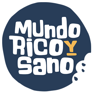 mundo rico y sano logo redondo